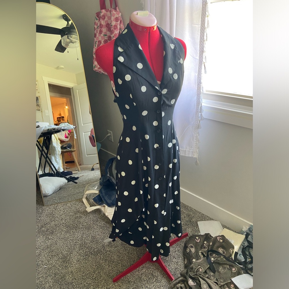 90s vintage midi dress